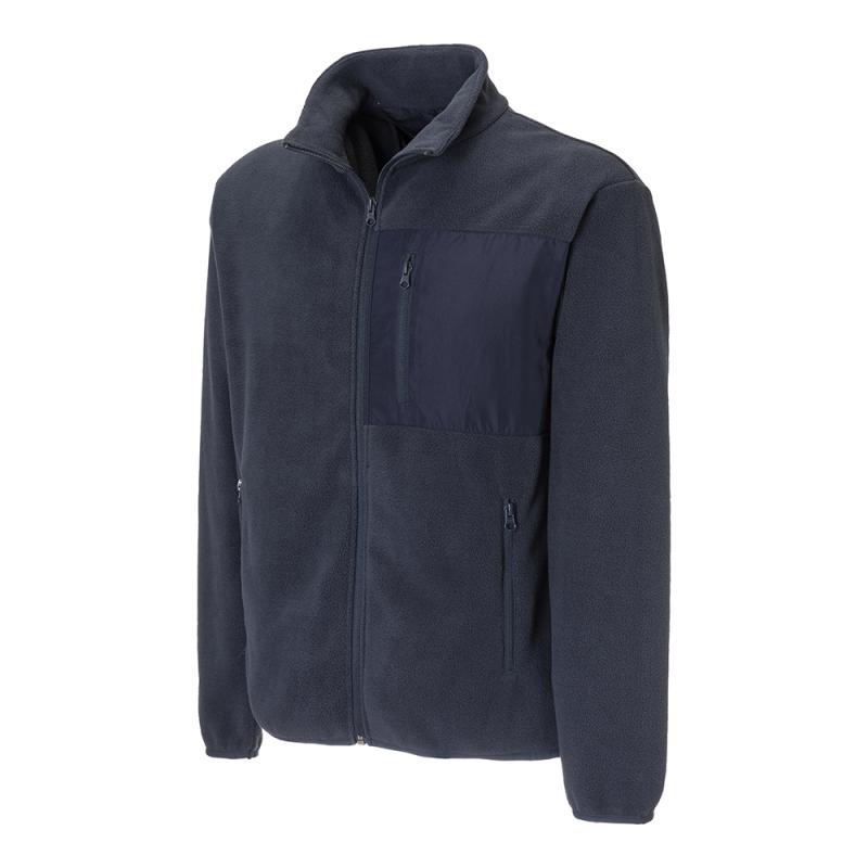 Sudadera unisex de micropolar en tejido de 240 g/m2 (100% poliéster reciclado)