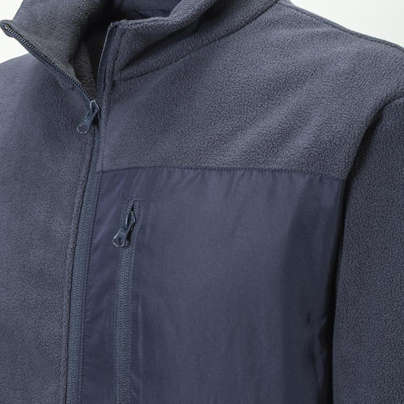 Sudadera unisex de micropolar en tejido de 240 g/m2 (100% poliéster reciclado)