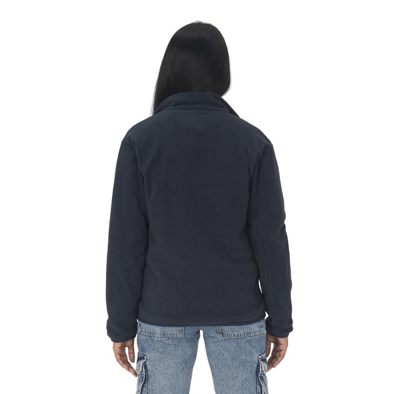 Sudadera unisex de micropolar en tejido de 240 g/m2 (100% poliéster reciclado)