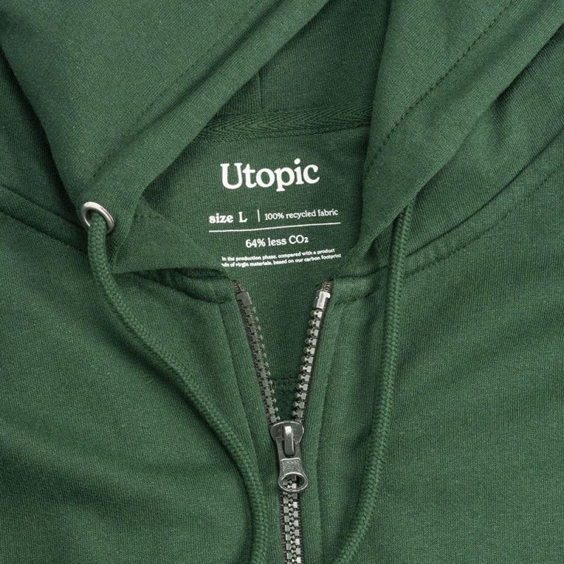 Tejido 100% regenerado. Sudadera unisex con capucha