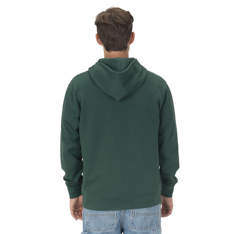 Tejido 100% regenerado. Sudadera unisex con capucha