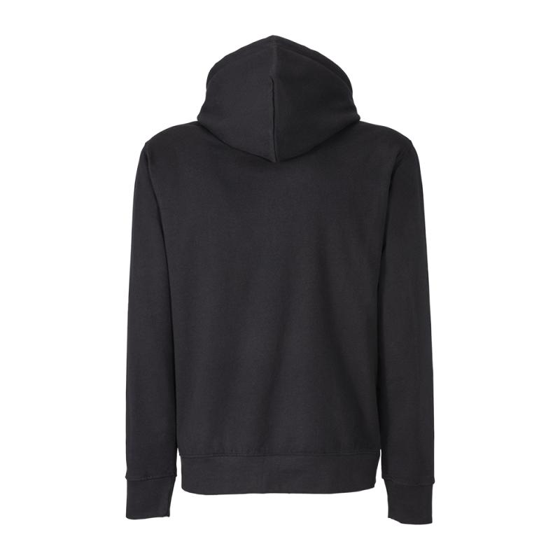 Tejido 100% regenerado. Sudadera unisex con capucha