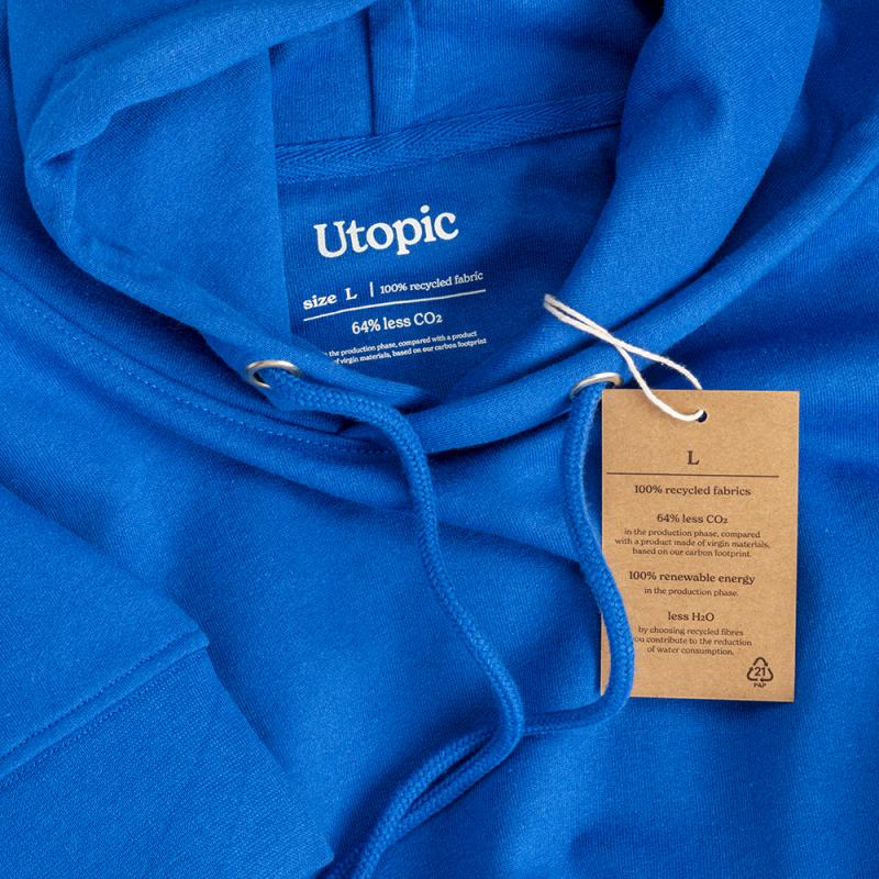 Sudadera cuello redondo algodón reciclado (tallas xs a xxl)