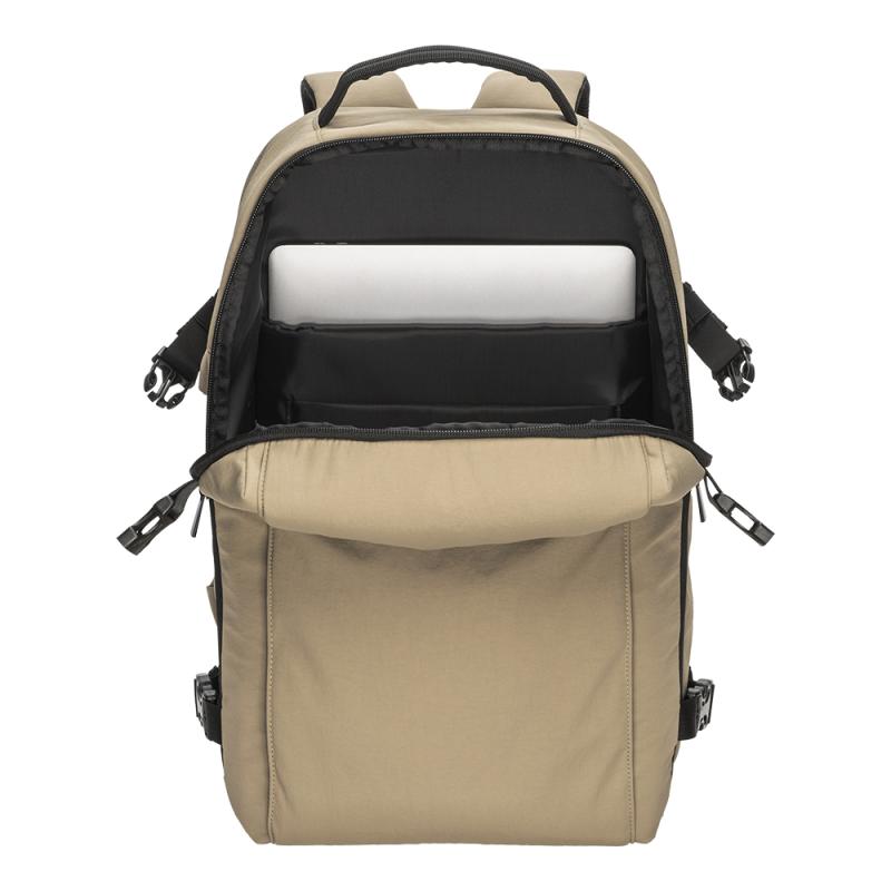 Mochila de viaje con compartimento para portatil 15 pulgadas en nylon Taslan