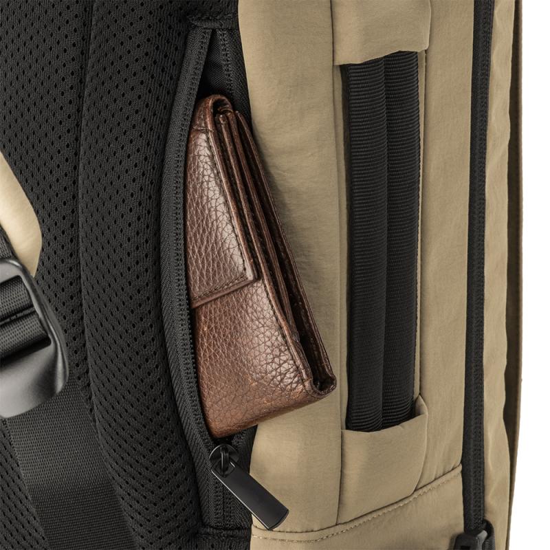 Mochila de viaje con compartimento para portatil 15 pulgadas en nylon Taslan