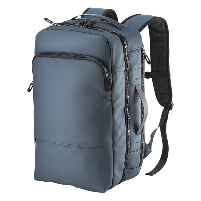 Mochila/maleta de viaje con compartimento para portátil (15") en PU suave