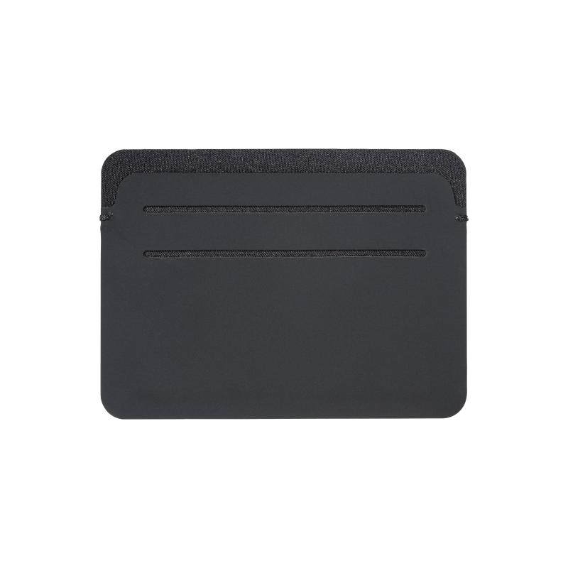 Tarjetero RFID de PU suave. Con seis compartimentos para tarjetas y logotipo RFID