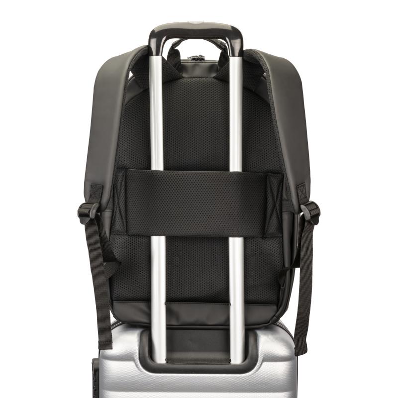 Mochila porta PC (15) en suave PU resistente al agua