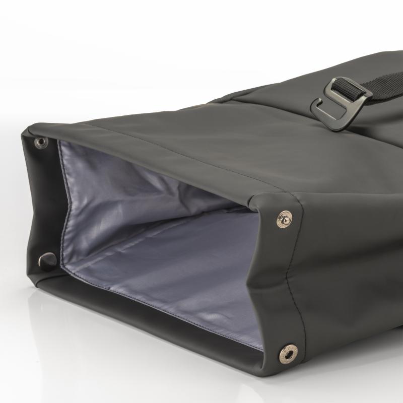 Mochila porta PC (15) en suave PU resistente al agua