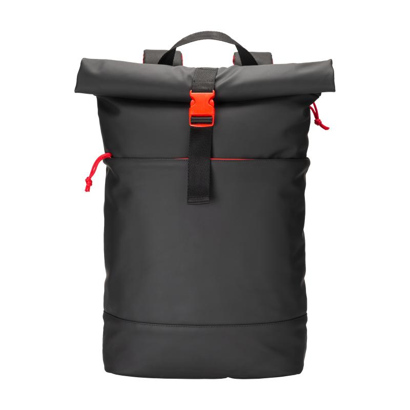 Mochila para ordenador portátil de pu suave y resistente al agua