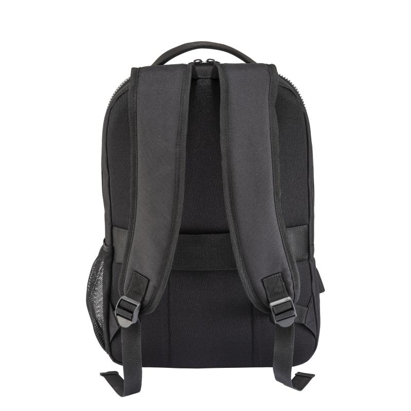 Mochila para portátil R-pet con toma USB. Compartimento acolchado para el portátil