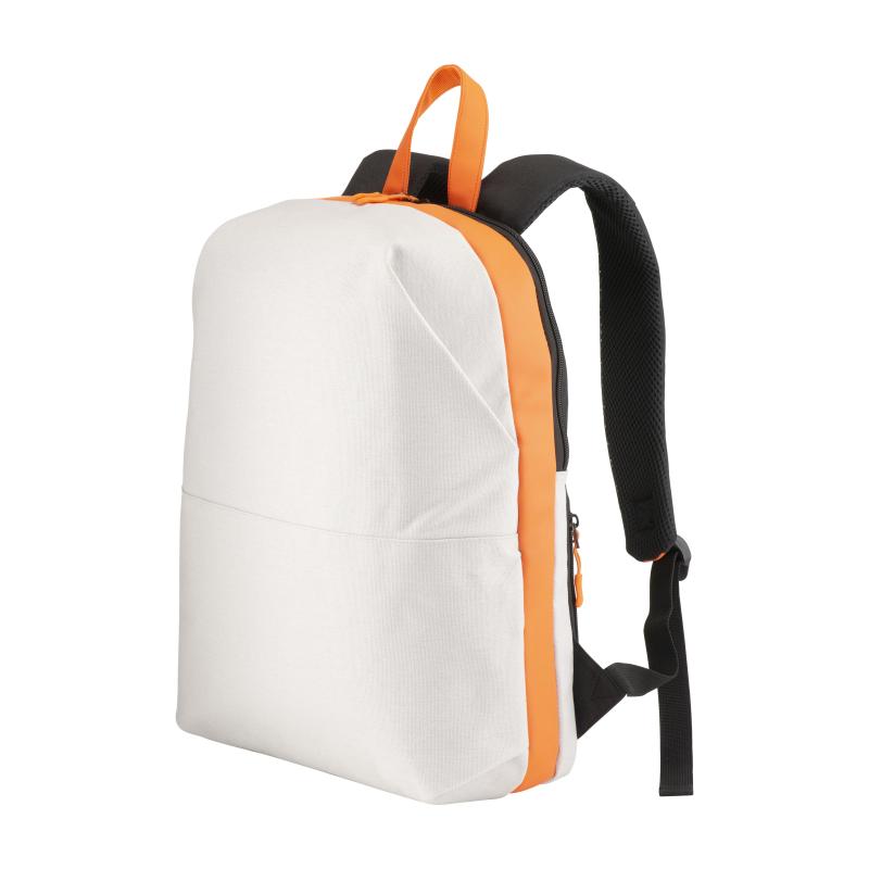 Mochila para Portail en material Canvas con acabados en piel ecologica de alta visibilidad