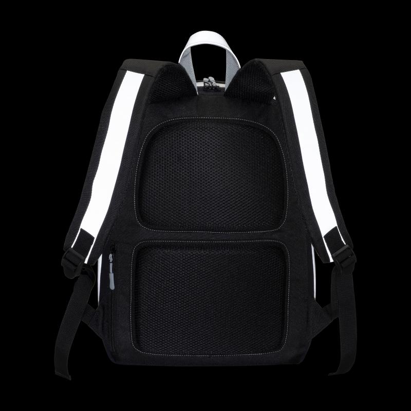 Mochila para Portail en material Canvas con acabados en piel ecologica de alta visibilidad