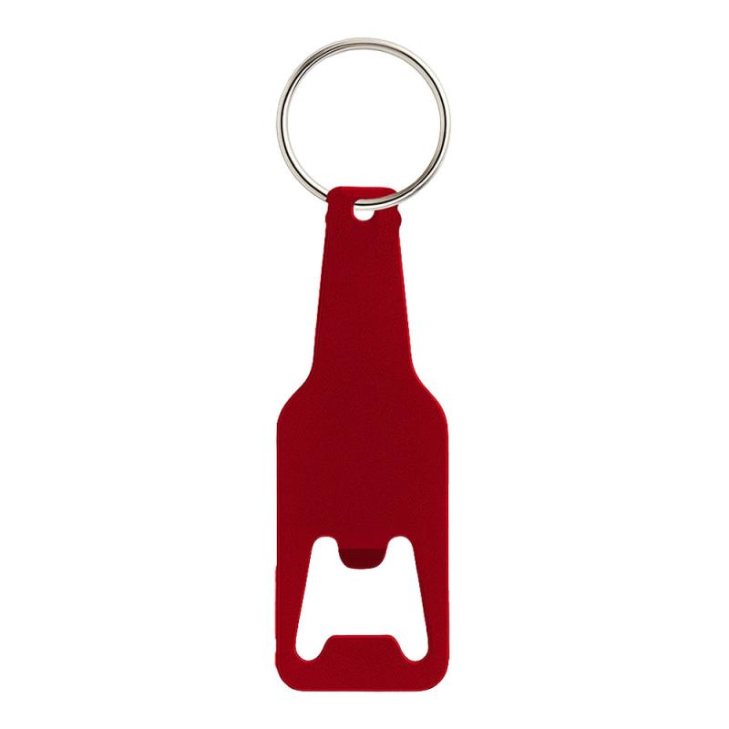 Llavero abrebotellas de aluminio