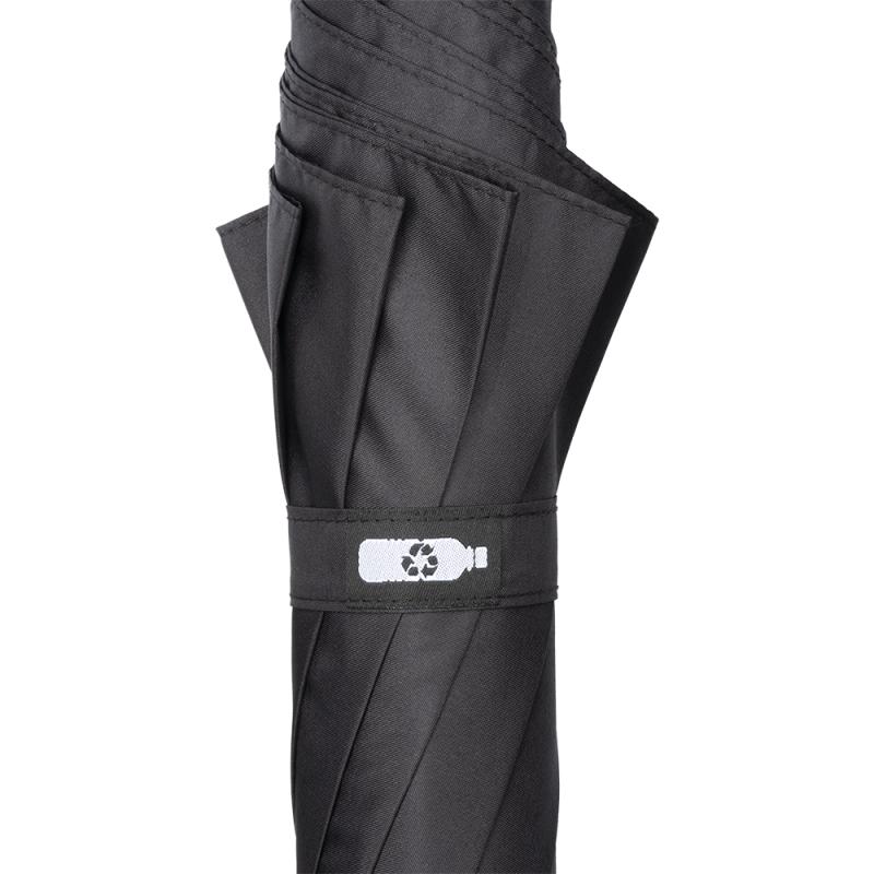 Paraguas de apertura automática fabricado en pongee R-PET 190T