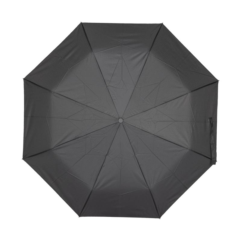 Paraguas plegable de poliéster 190T con apertura automática y carcasa a juego