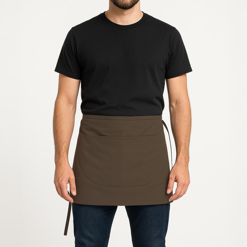 Delantal de barman Made in Italy en algodón y poliéster 200 g/m2