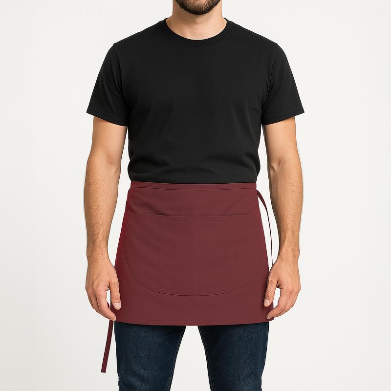 Delantal de barman Made in Italy en algodón y poliéster 200 g/m2