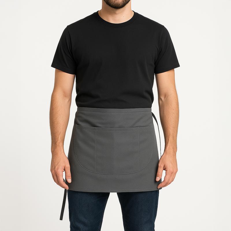 Delantal de barman Made in Italy en algodón y poliéster 200 g/m2