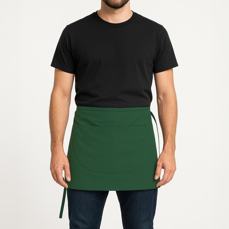 Delantal de barman Made in Italy en algodón y poliéster 200 g/m2