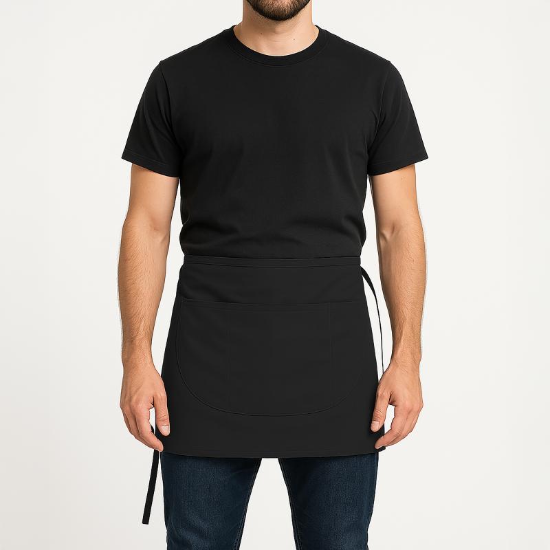 Delantal de barman Made in Italy en algodón y poliéster 200 g/m2