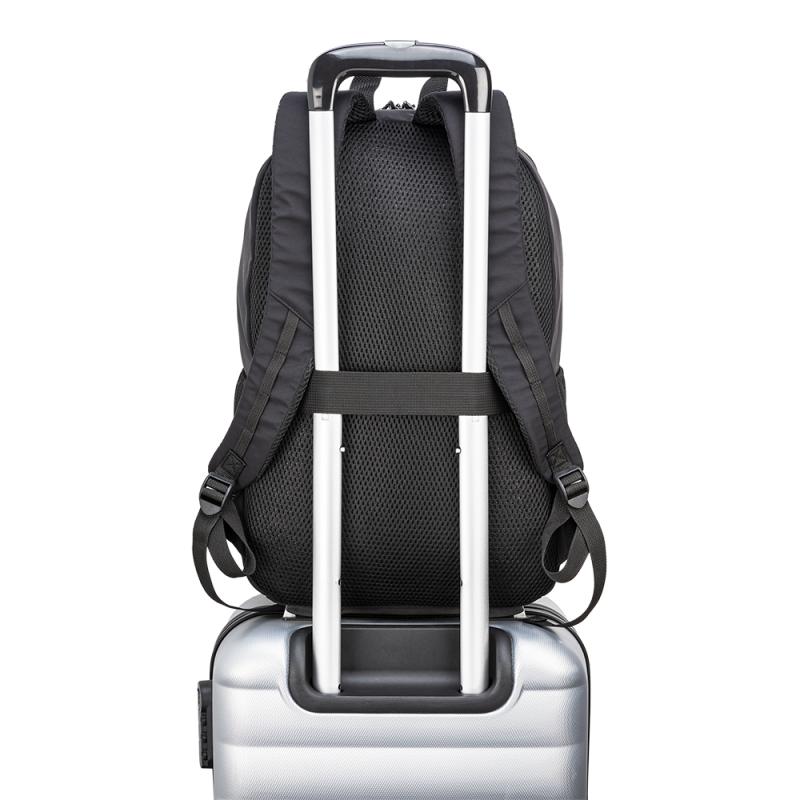 Mochila para portatil de 15 pulgadas fabricada en 70 poliester y 30 nailon 280D