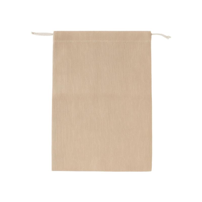 Bolsa regalo en juco 250 g/m2. Reutilizable y cerrable gracias a su doble cordon