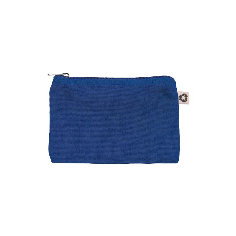 Stuche en algodon reciclado 220 g/m2 con anilla interna extraible para llaves