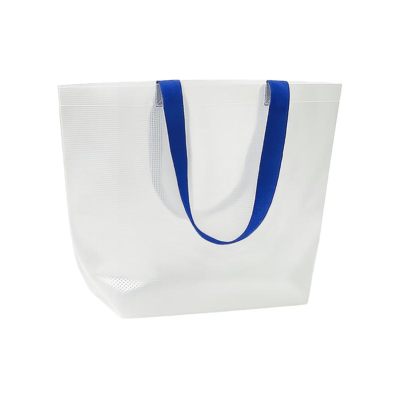 Bolsa shopper transparente en PP laminado 110 g/m2