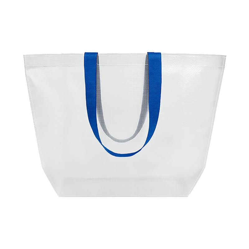 Bolsa shopper transparente en PP laminado 110 g/m2