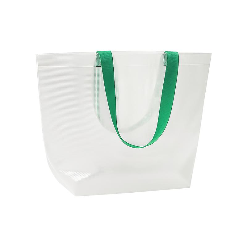 Bolsa shopper transparente en PP laminado 110 g/m2