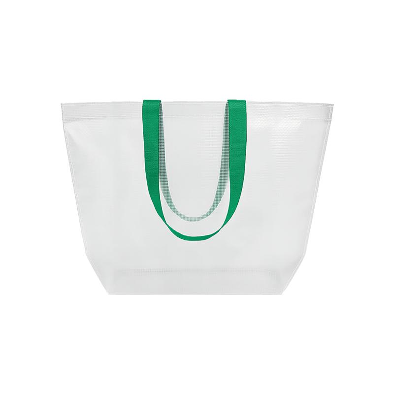 Bolsa shopper transparente en PP laminado 110 g/m2