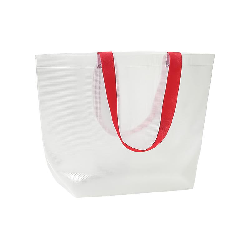 Bolsa shopper transparente en PP laminado 110 g/m2