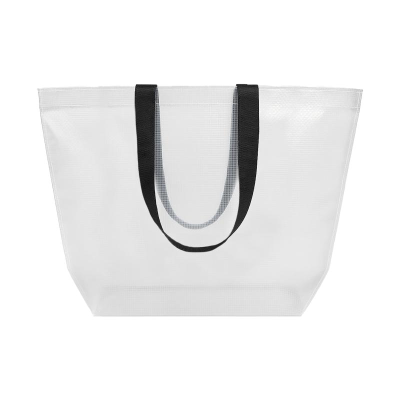 Bolsa shopper transparente en PP laminado 110 g/m2