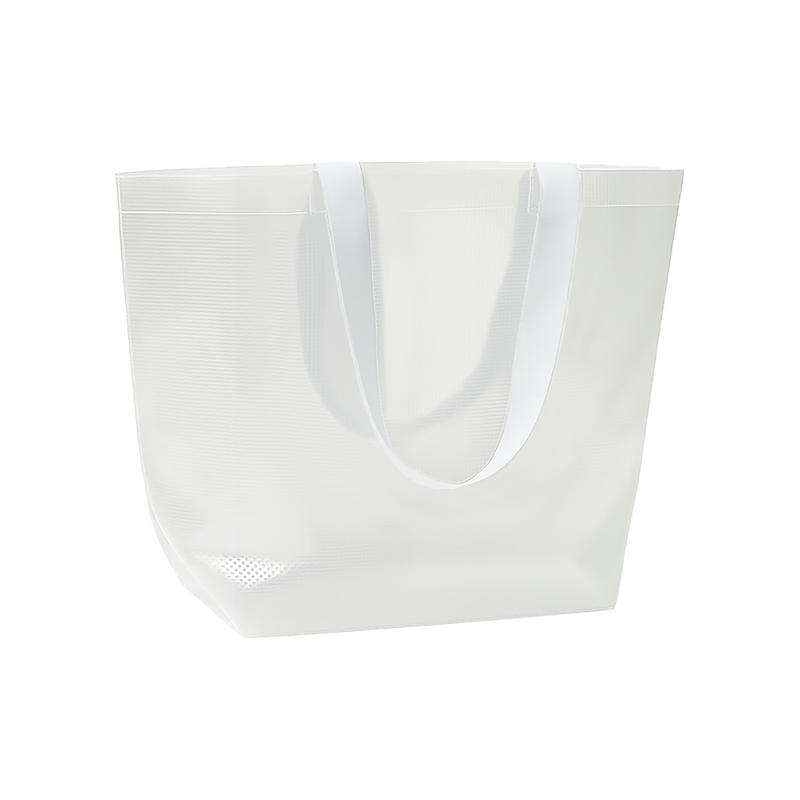 Bolsa shopper transparente en PP laminado 110 g/m2