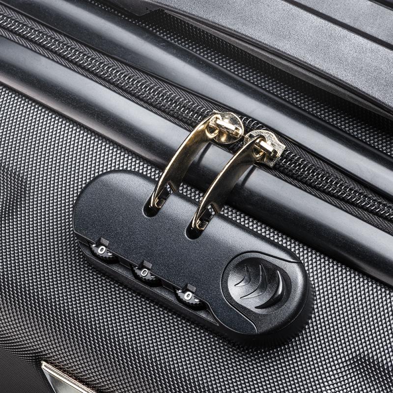 Trolley rígido de ABS.