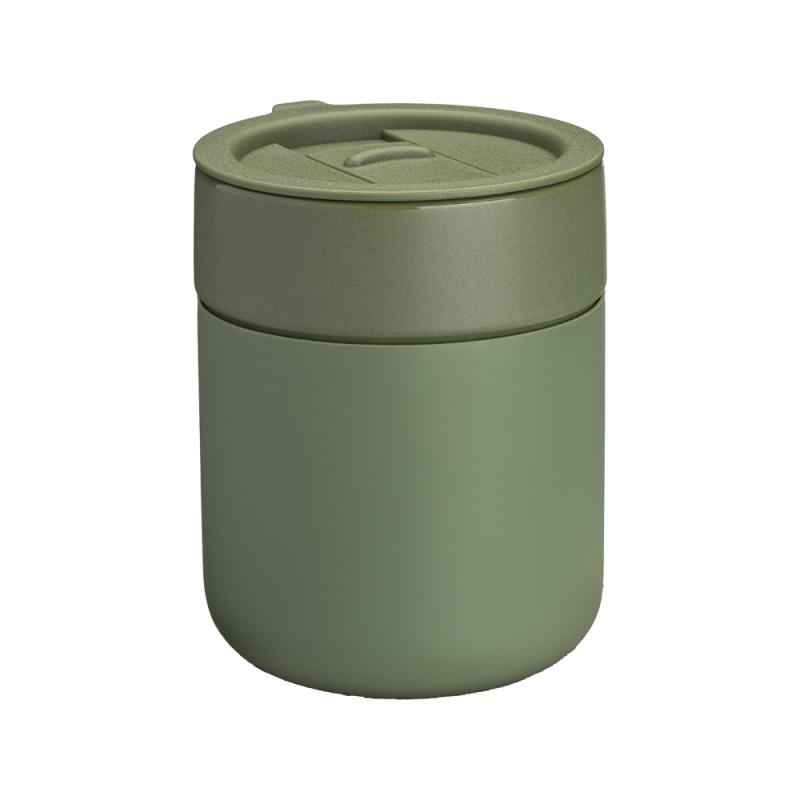 Taza de cerámica con revestimiento de silicona 300 ml