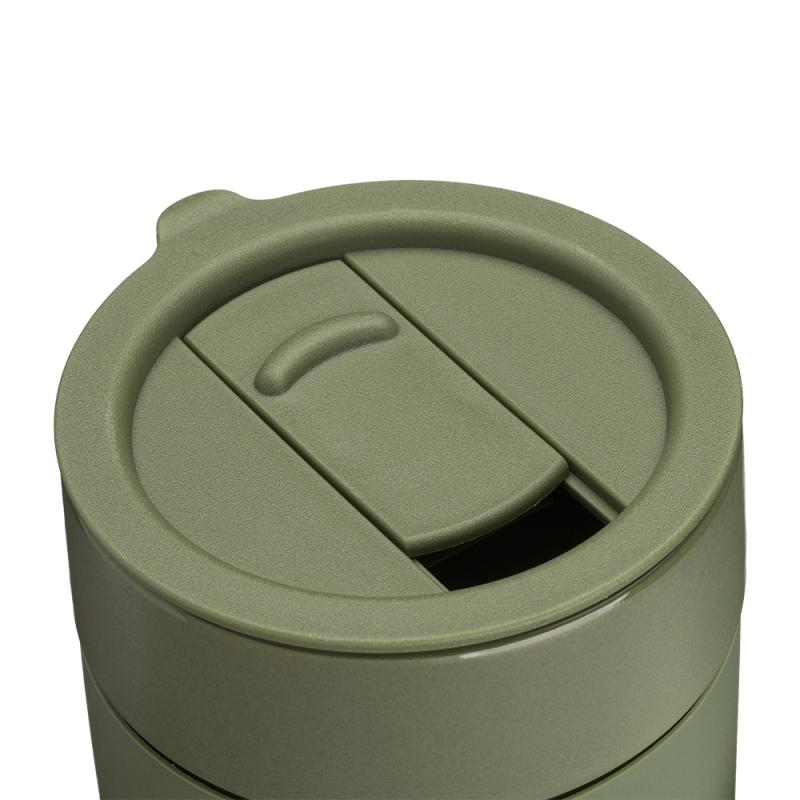 Taza de cerámica con revestimiento de silicona 300 ml