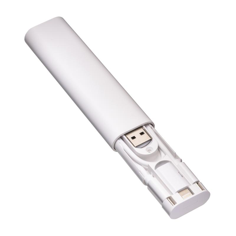 Juego de cables en estuche de plástico