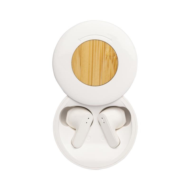 Auriculares RABS con inserción de bambú