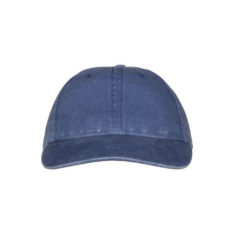 Gorra de béisbol de algodón lavado a la piedra de 260 g/m2, 6 paneles