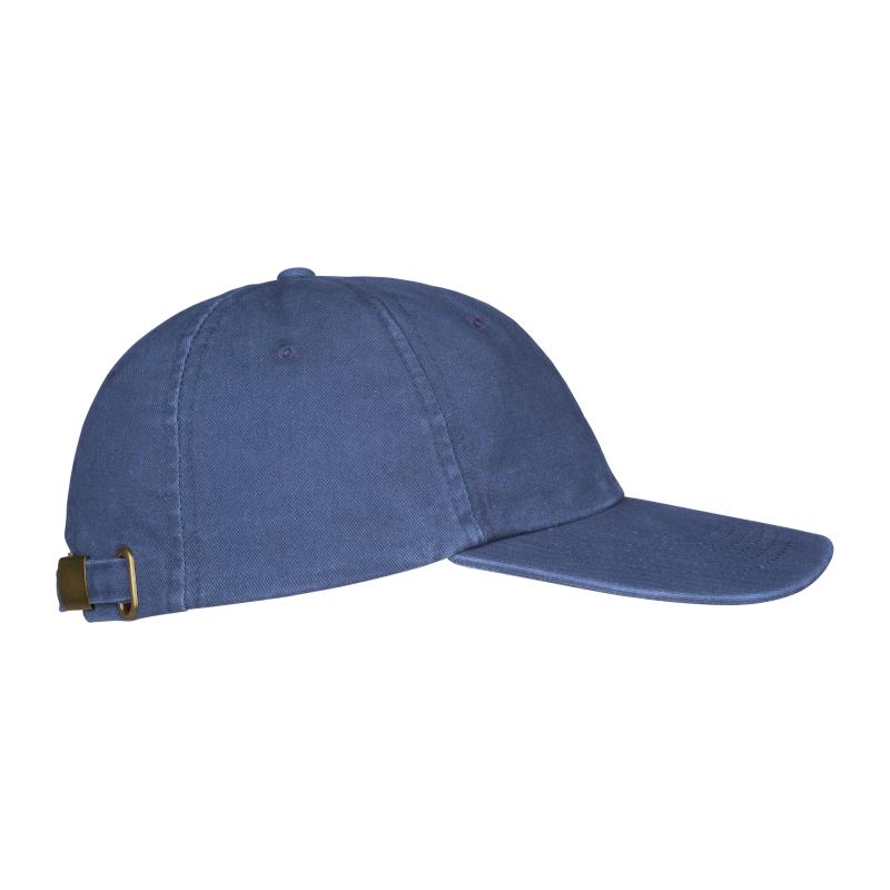 Gorra de béisbol de algodón lavado a la piedra de 260 g/m2, 6 paneles