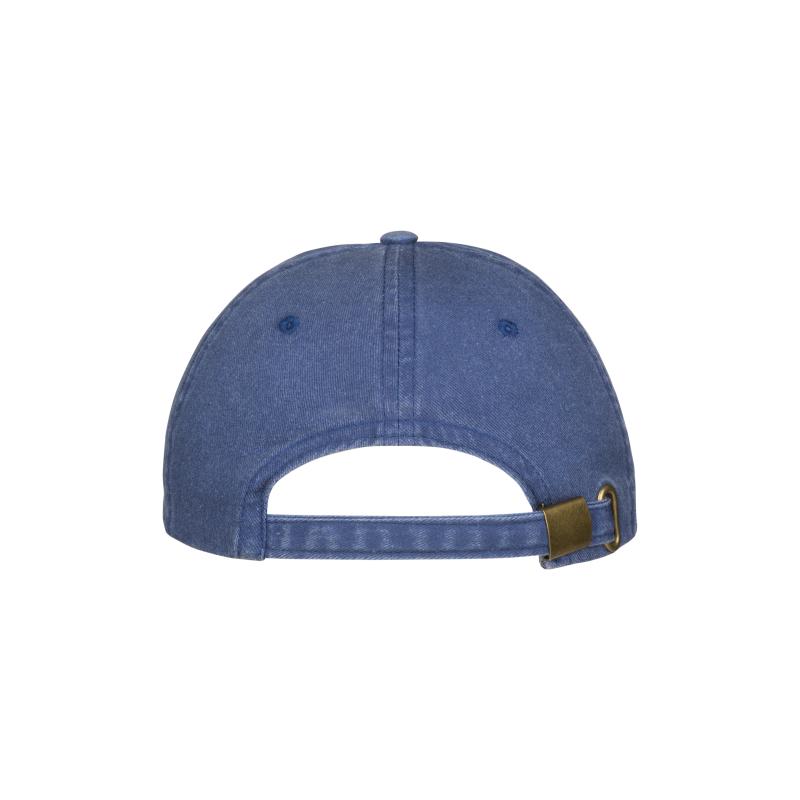 Gorra de béisbol de algodón lavado a la piedra de 260 g/m2, 6 paneles