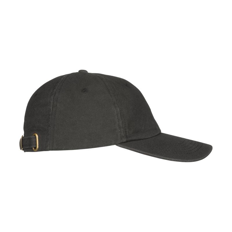 Gorra de béisbol de algodón lavado a la piedra de 260 g/m2, 6 paneles