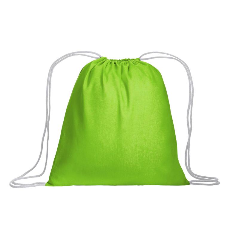 Mochila de algodón de 120 g/m2. Cuenta con la certificación OEKO-TEX®.