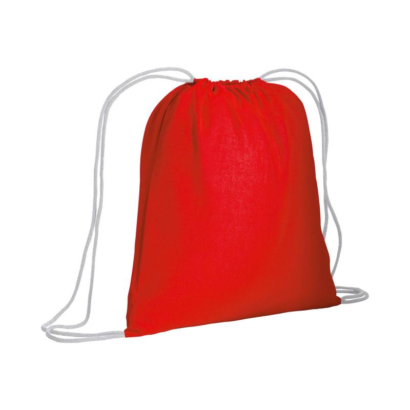 Mochila de algodón de 120 g/m2. Cuenta con la certificación OEKO-TEX®.