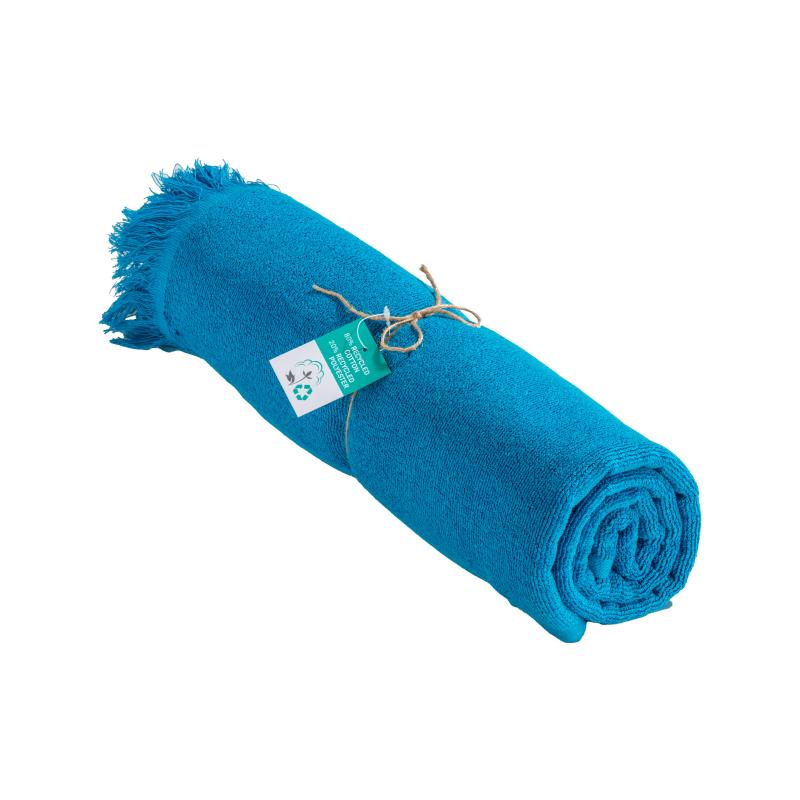 Toalla de playa/Fouta de algodón reciclado de 360 g/m2