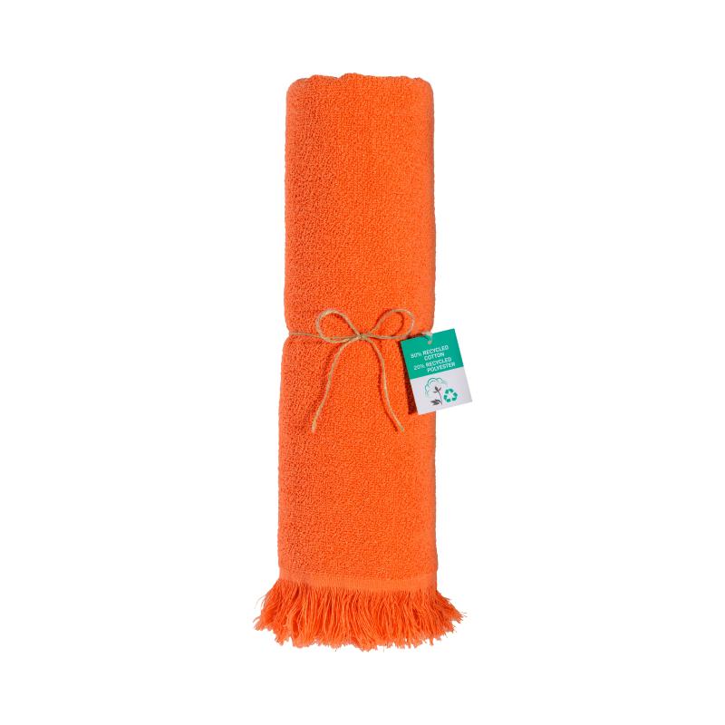 Toalla de playa/Fouta de algodón reciclado de 360 g/m2