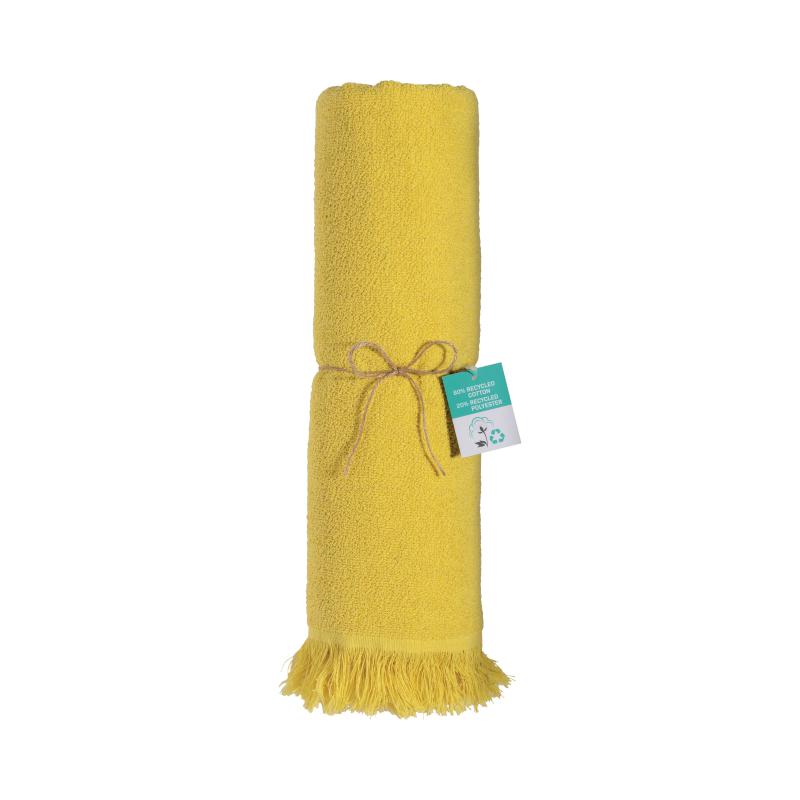 Toalla de playa/Fouta de algodón reciclado de 360 g/m2