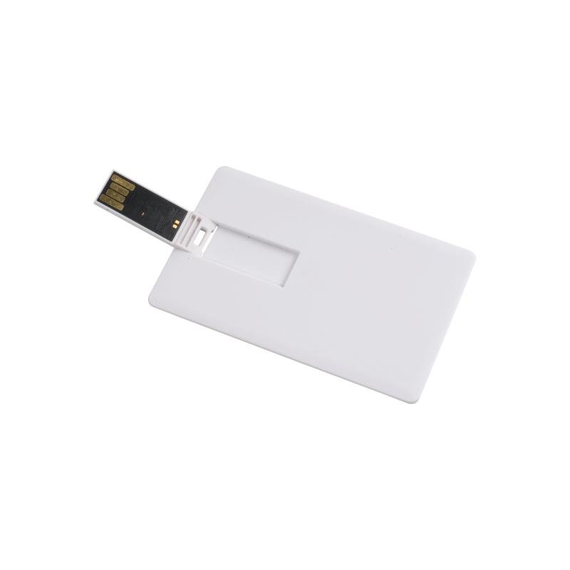 Unidad flash USB (tarjeta USB) de 16 GB del tamaño de una tarjeta de crédito